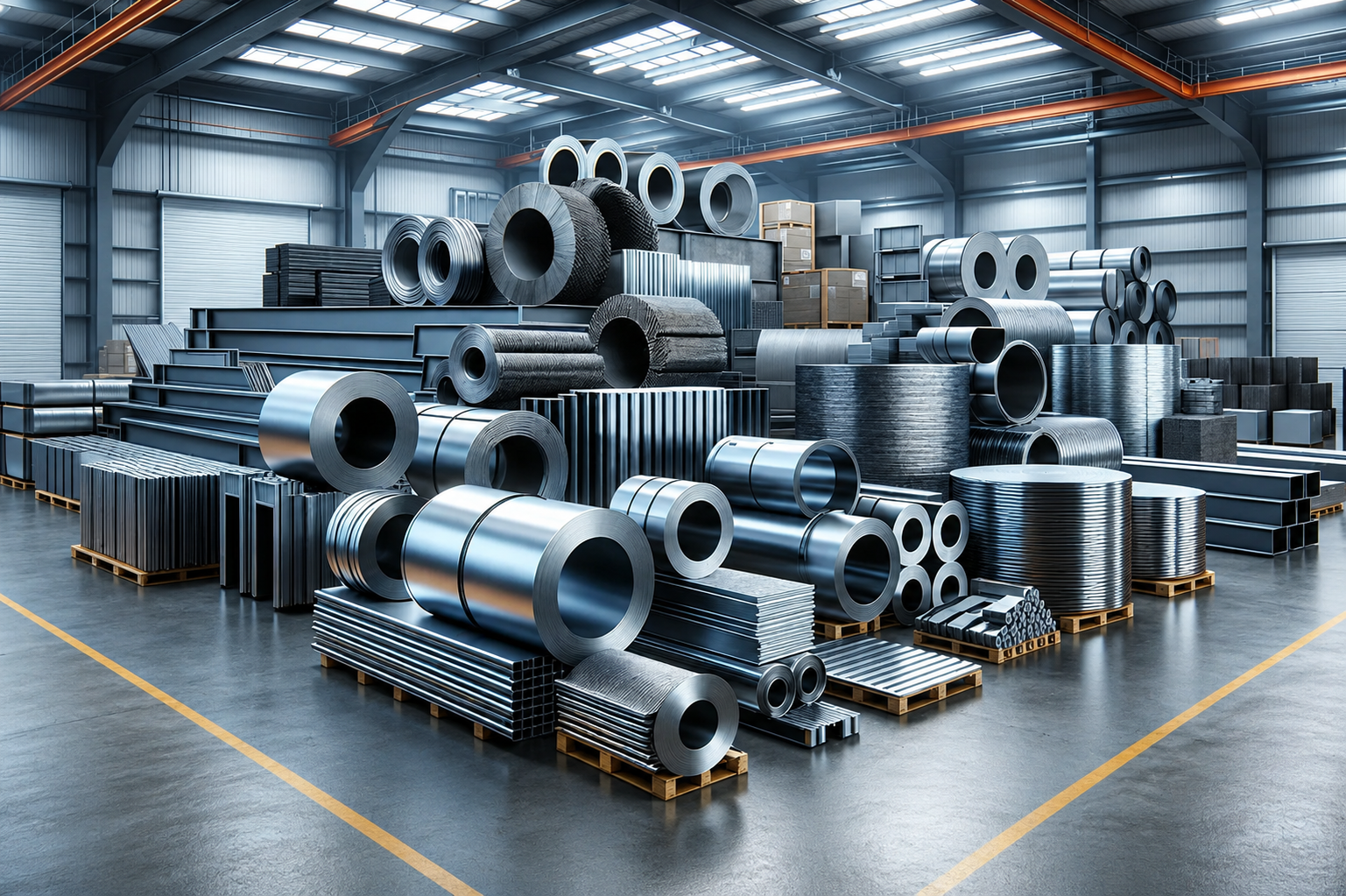 Dispatch Area - Srinivasa Steel Corporation